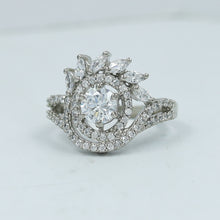 Silver Zircon/AD Ring