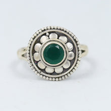 Green Silver Ring 11738-7950