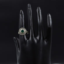 Green Silver Ring 11738-7950