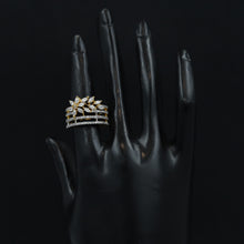 Gold Plated Zircon Ring 6784-1225