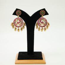 Antique Gold Plated Round Neck Necklace Set 9942-28