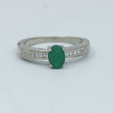 Zircon/AD Green Color Ring 6262-100