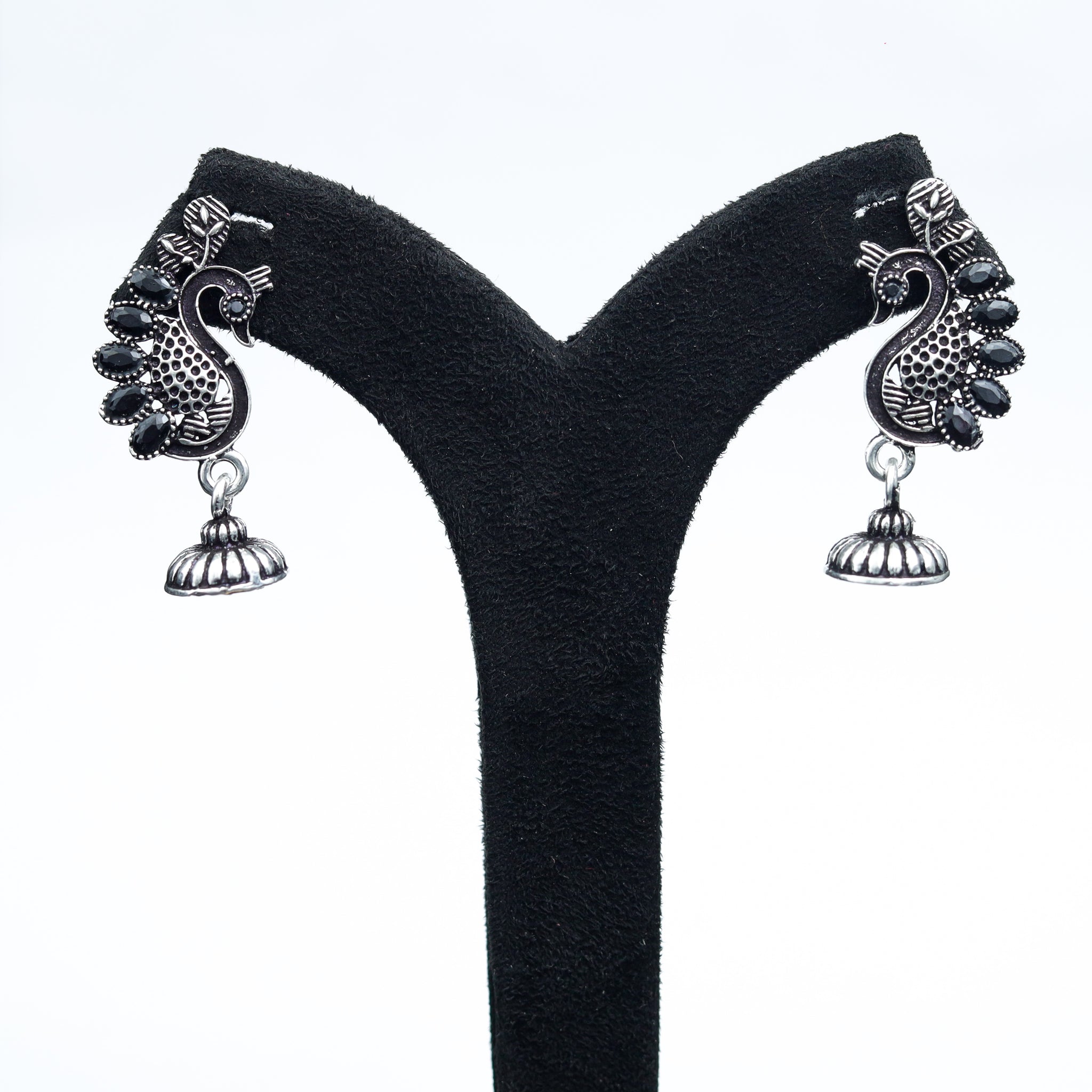 Jhumki Oxidized Earring 6942-28