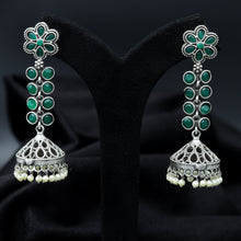 Jhumki Oxidized Earring 6955-28