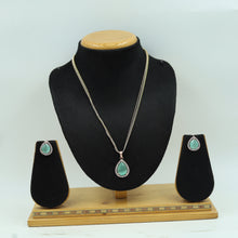 Light Zircon/AD Pendant Set 5601-69