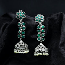 Jhumki Oxidized Earring 6955-28