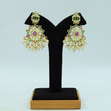 Long Neck Jadau Necklace Set 15978-65