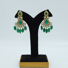 Round Neck Polki Necklace Set 3519-21