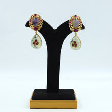 Sabyasachi Inspired Moissanite Round Neck Kundan Necklace Set 16815-87