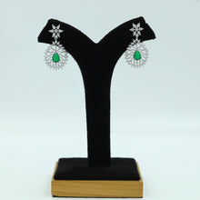 Round Neck Zircon/AD Necklace Set 16552-69