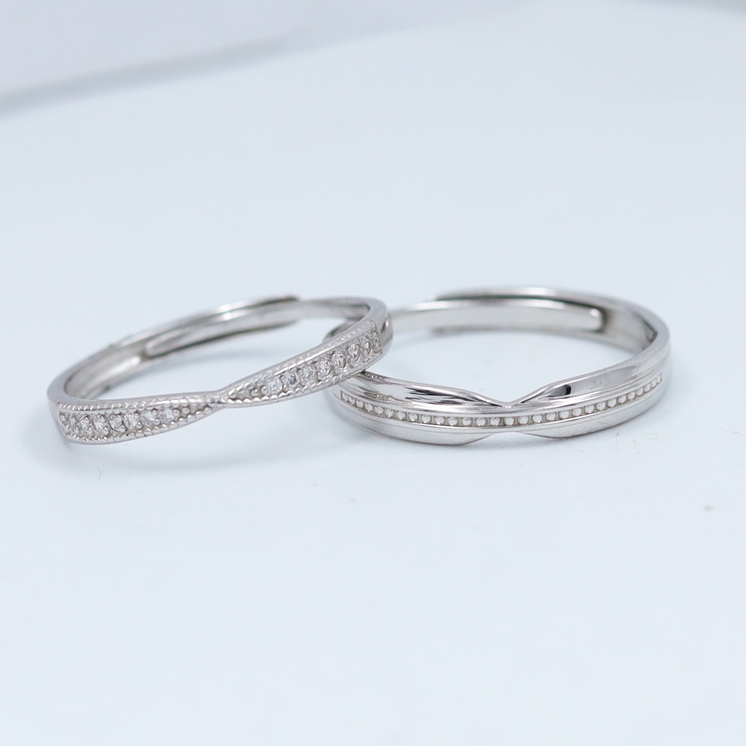 Silver Couple Ring 5316-22