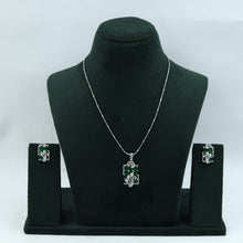 Light Zircon/AD Pendant Set 15314-69