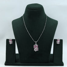 Light Zircon/AD Pendant Set 15314-69