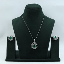 Designer Zircon/AD Pendant Set 15241-69