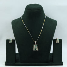 Light Zircon/AD Pendant Set 15314-69