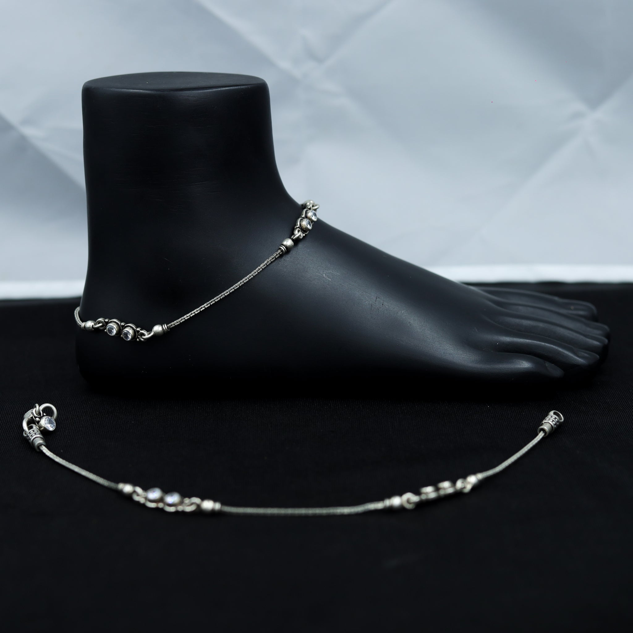 Pure Silver Anklet 11661-7790