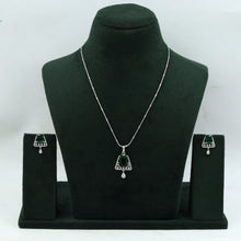 Light Zircon/AD Pendant Set 15249-69