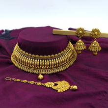 Choker Antique Necklace Set 12087-28
