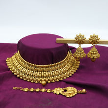 Choker Antique Necklace Set 12086-28