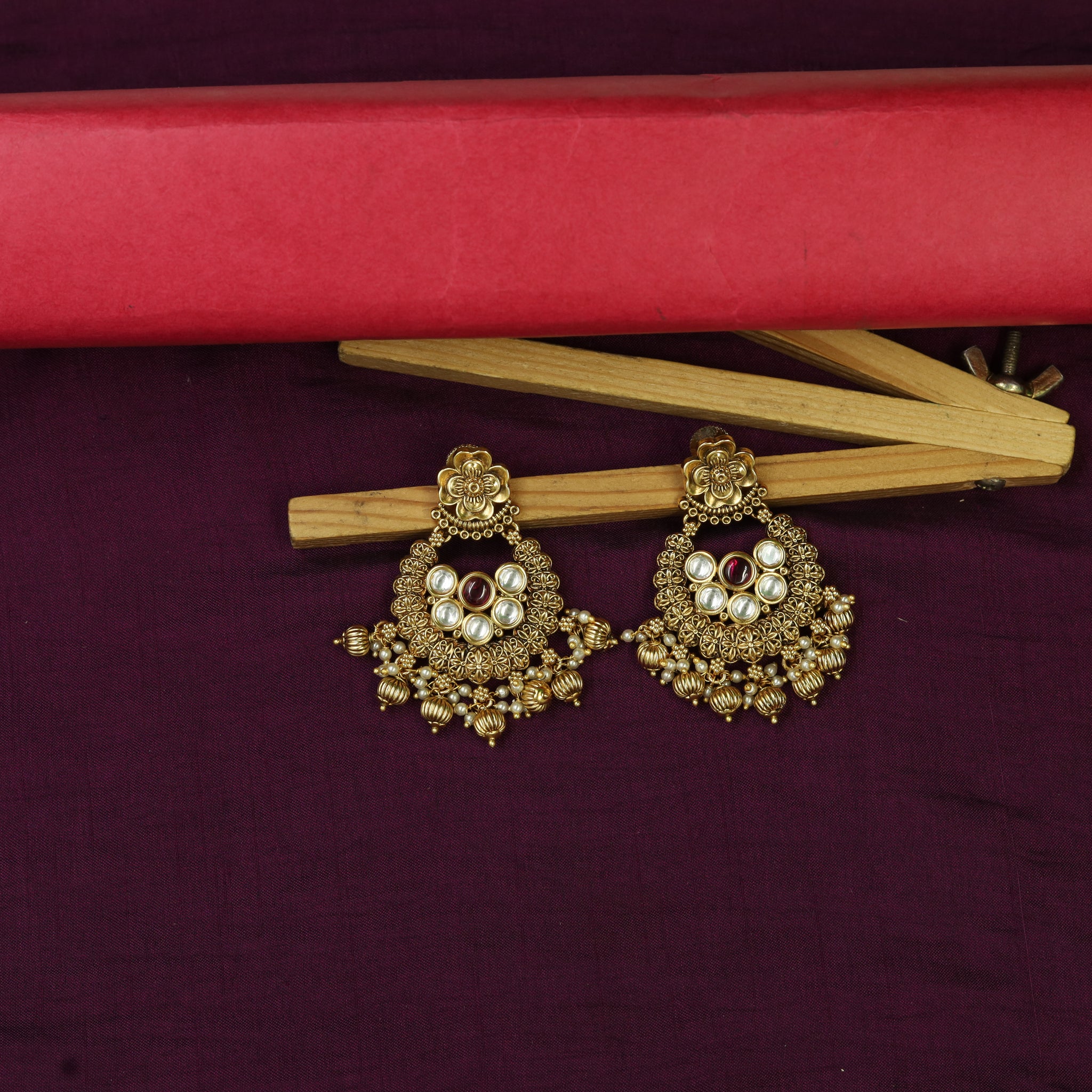 Choker Antique Necklace Set 15562-28