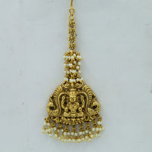Antique Gold Polish Maang Tikka 3813-28