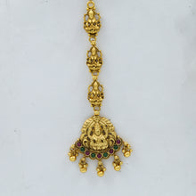 Antique Gold Polish Maang Tikka 3821-28