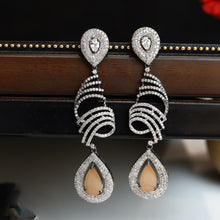 Long Designer Zircon/AD Earring 9229-3892
