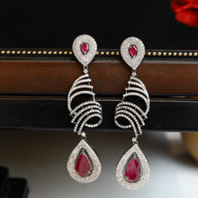 Long Designer Zircon/AD Earring 9229-3892