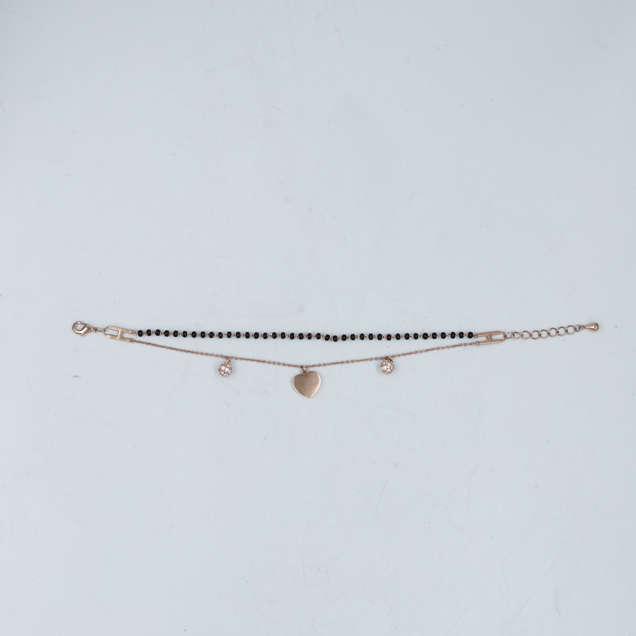 Rose Gold Mangalsutra Bracelet