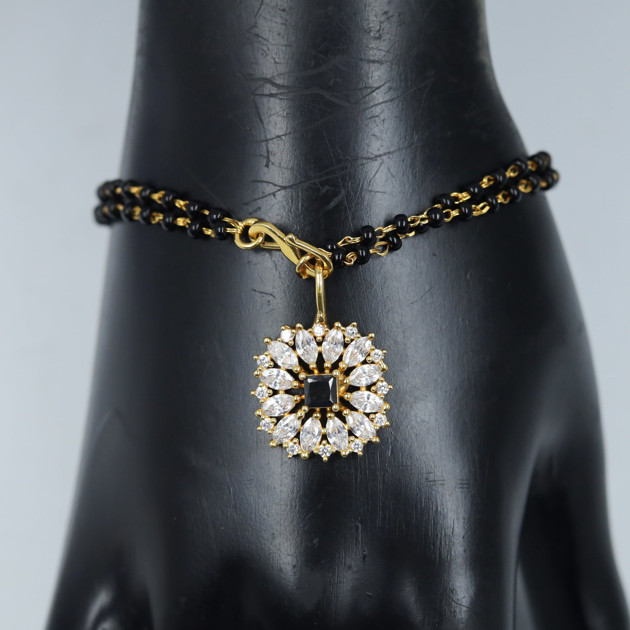Gold Mangalsutra Bracelet