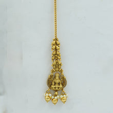 Antique Gold Polish Maang Tikka 3809-28