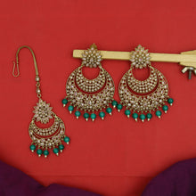 Green Jewellery Set 1832-5897