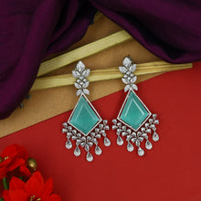 Danglers Zircon/AD Earring 15437-34