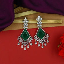Danglers Zircon/AD Earring 15437-34