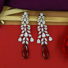 Danglers Zircon/AD Earring 15436-34