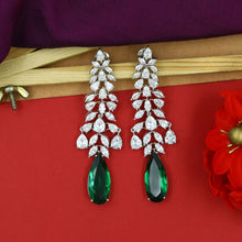 Danglers Zircon/AD Earring 15436-34