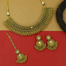 Choker Antique Necklace Set 15575-28