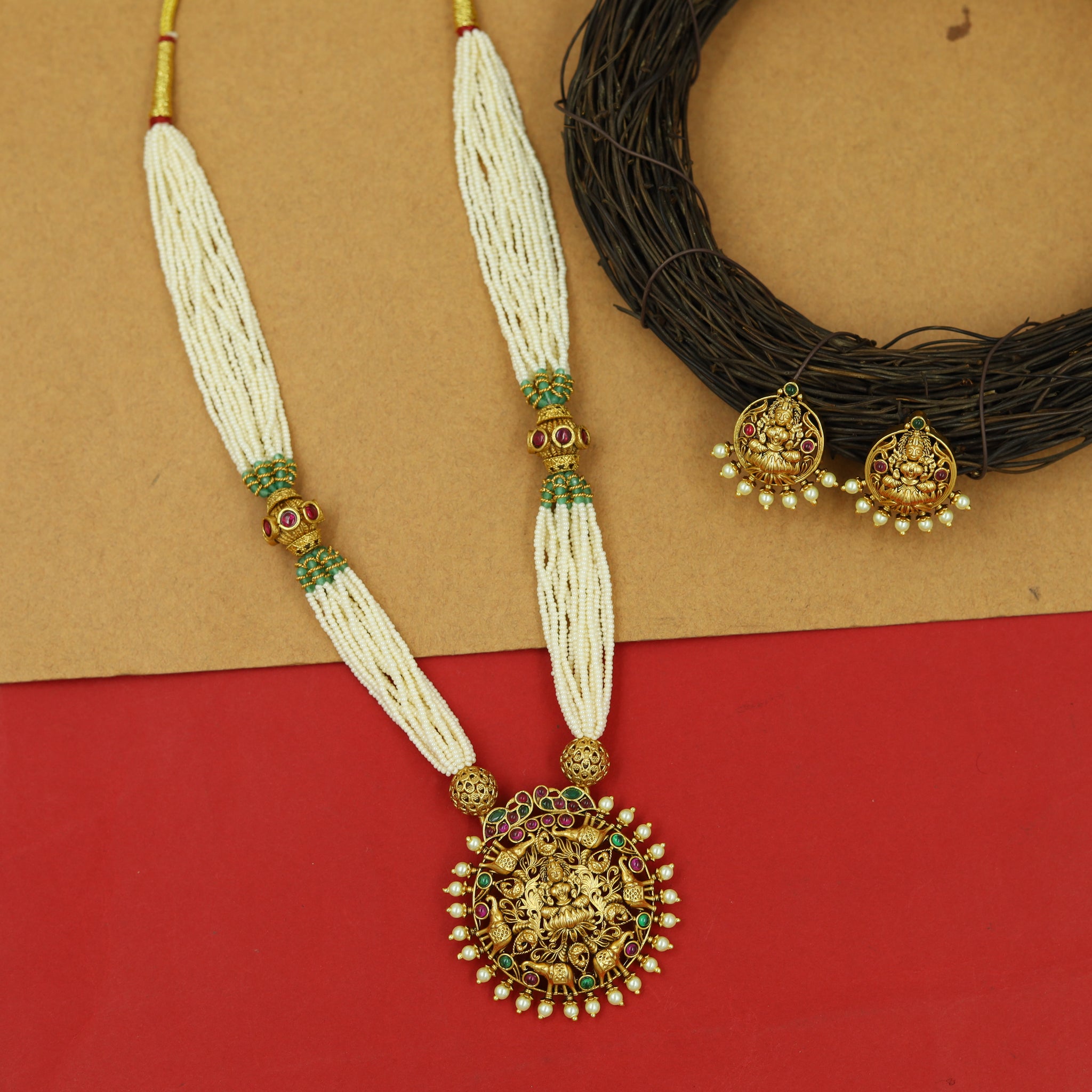 Medium Temple Pendant Set 16308-28