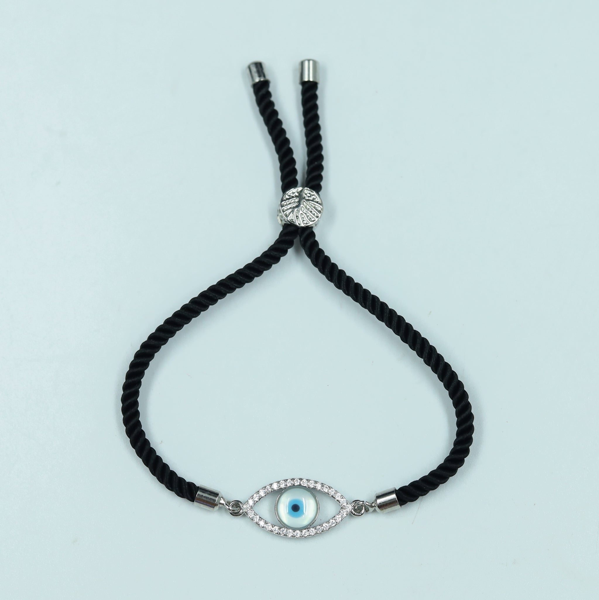 Evil Eye Silver Plated Bracelet 9815-05