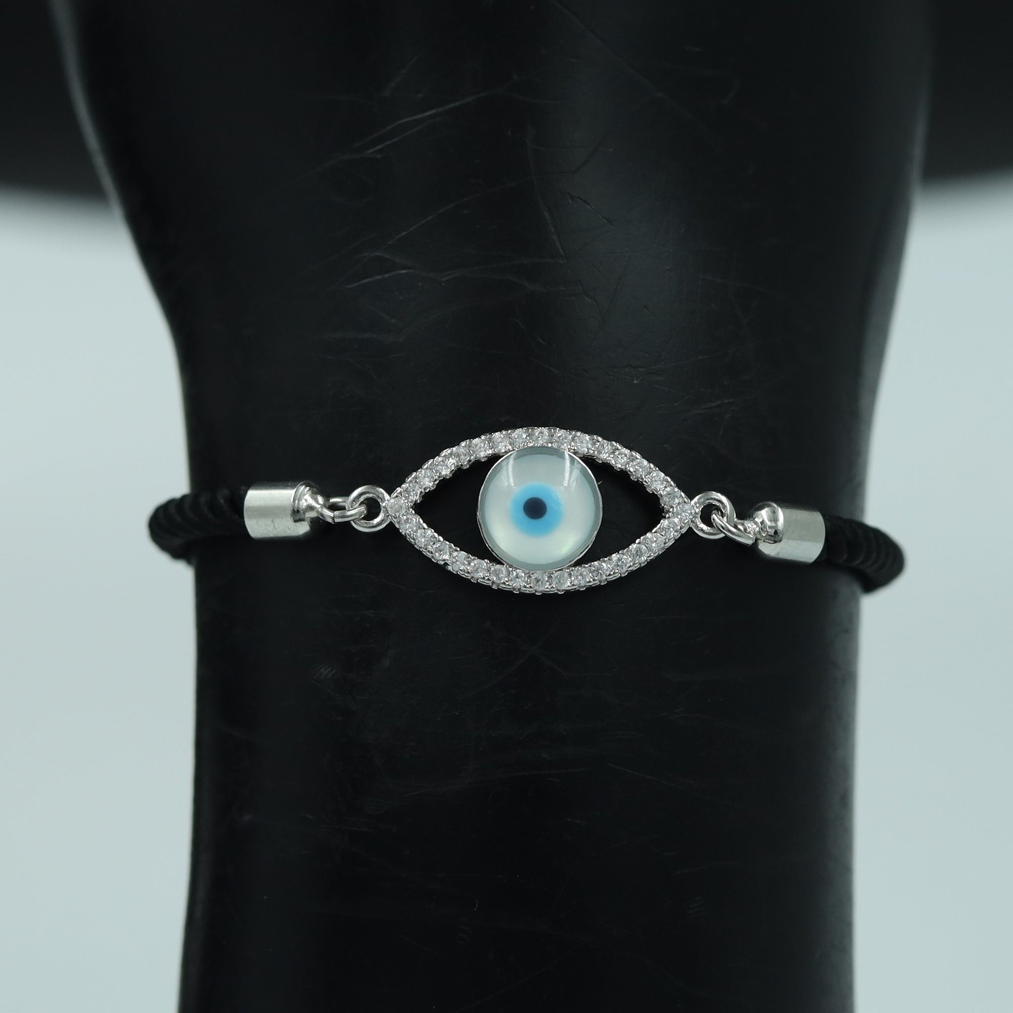 Evil Eye Silver Plated Bracelet 9815-05