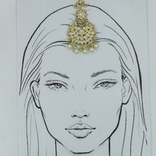 Chandbali Kundan Earring 6874-28