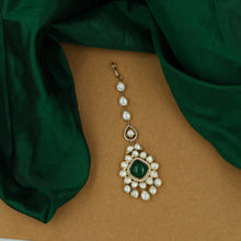 Sabyasachi Inspired Moissanite Kundan Maang Tikka 16658-87