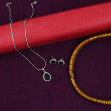 Light Zircon/AD Pendant Set 16416-69