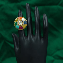 Sabyasachi Inspired Kundan Ring 15465-34