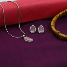 Light Zircon/AD Pendant Set 16416-69