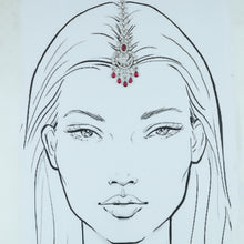 Zircon/AD Maang Tikka 15443-34