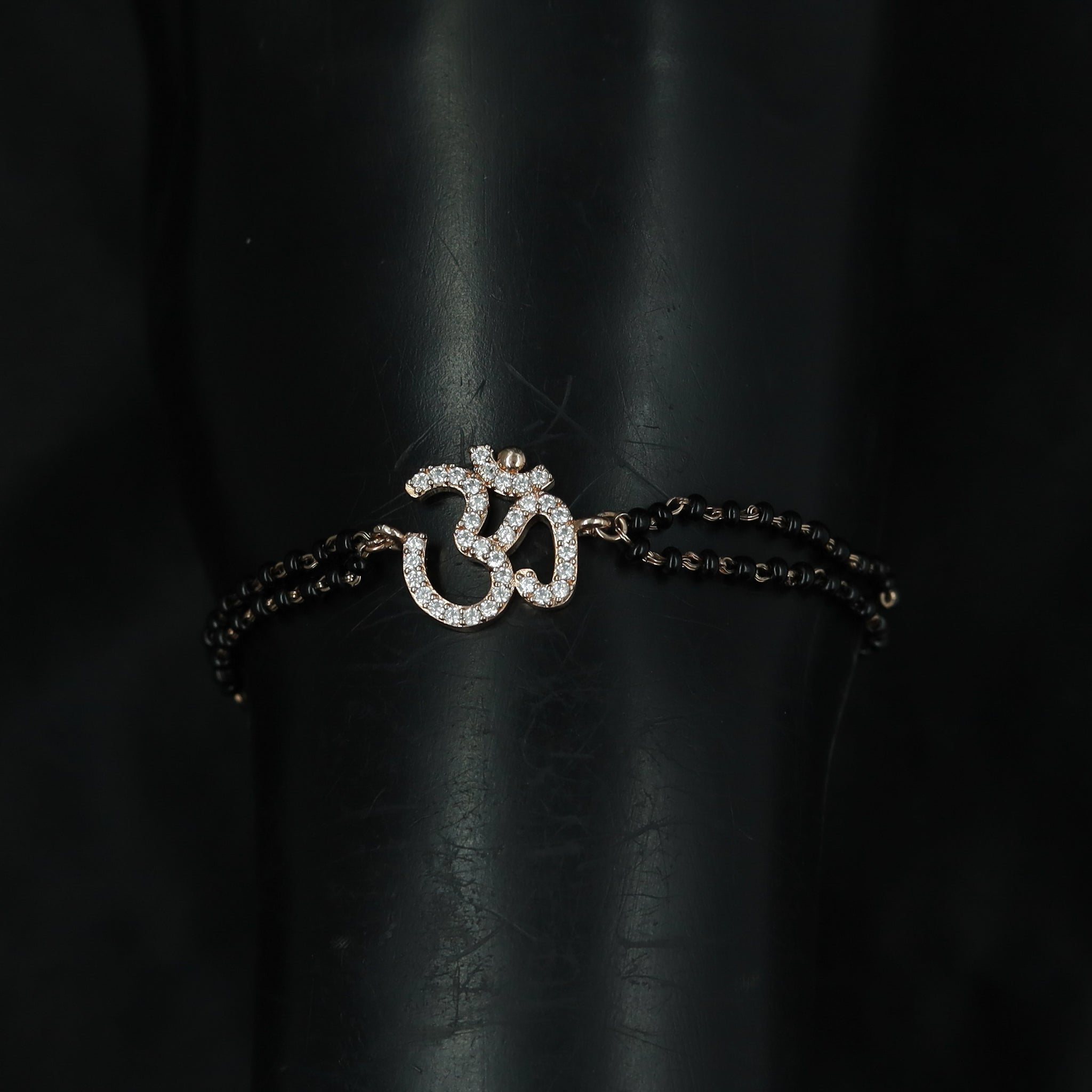 Rose Gold Mangalsutra Bracelet