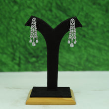 Round Neck Zircon/AD Necklace Set 16915-08