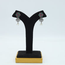 Round Neck Oxidized Necklace Set 9918-R
