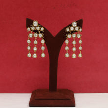 Moissanite Danglers Kundan Earring 19995-87